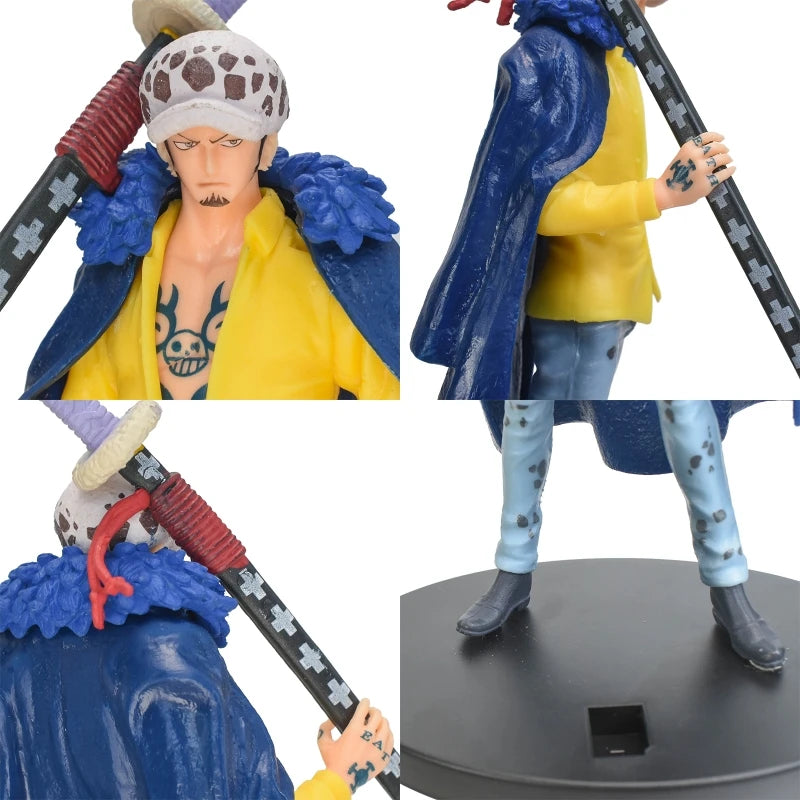 One Piece Anime Action Figure Toys Wano Country Trafalgar D Water Law Manga PVC Collection Figurine Model Dolls Gifts Kids