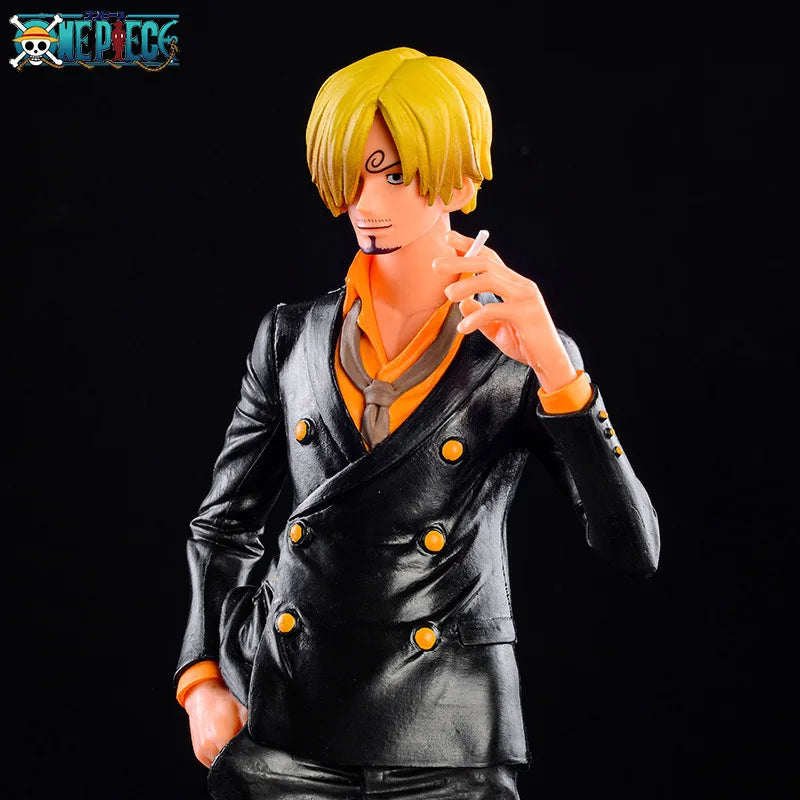 28cm One Piece Vinsmoke Sanji figure PVC Action Figures Collection Model Toys for Children Christmas Birthday Gifts