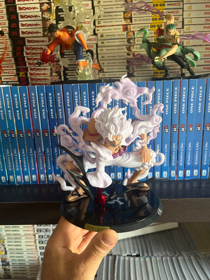 One Piece Luffy Gear 5 Sun God Nika Anime Figure