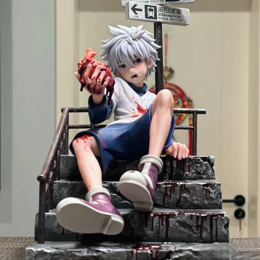 HUNTER X HUNTER  KILLUA ZOLDYCK ORIGINAL STATUE 
