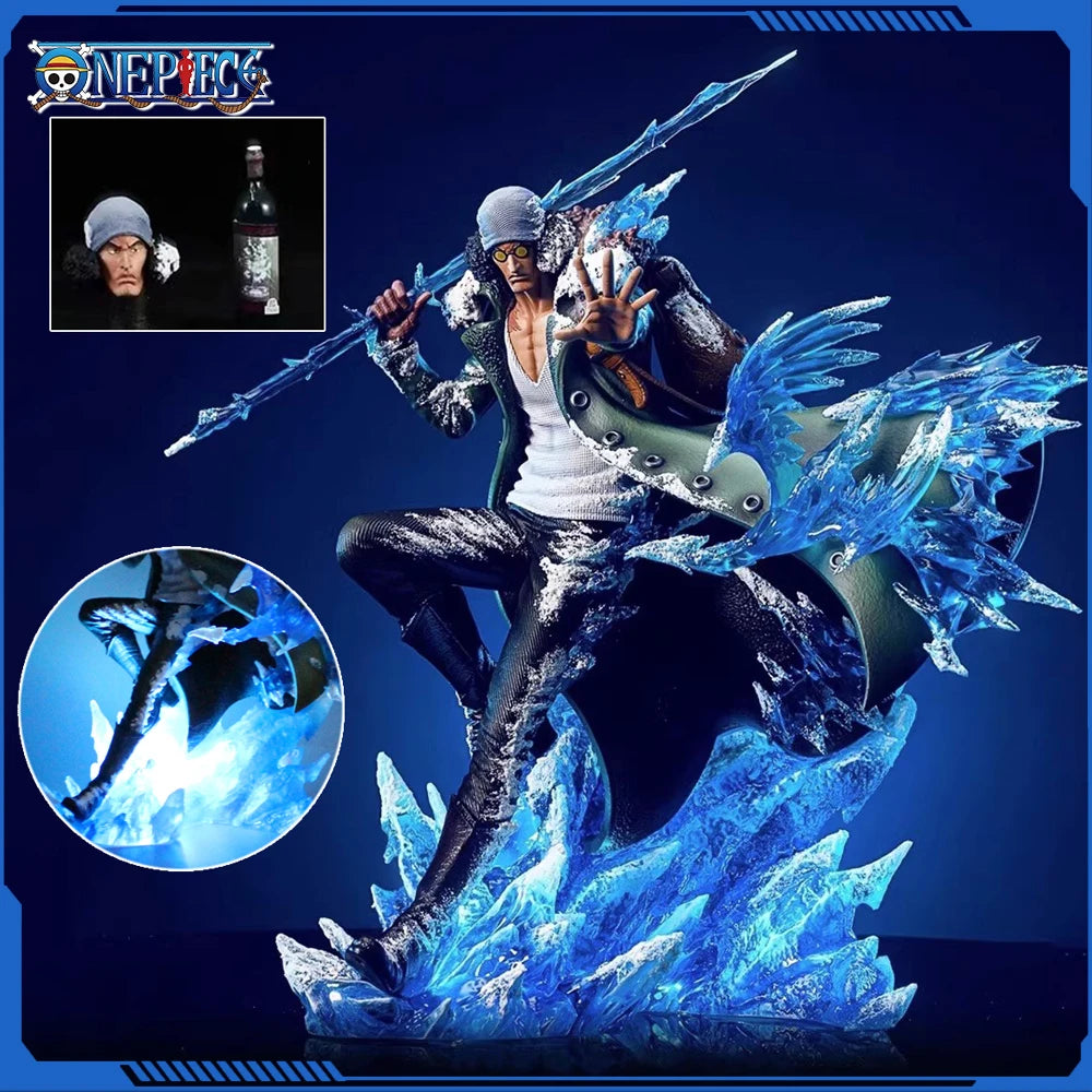 ONE PIECE AOKIJI KUZAN ICE LED EDITION