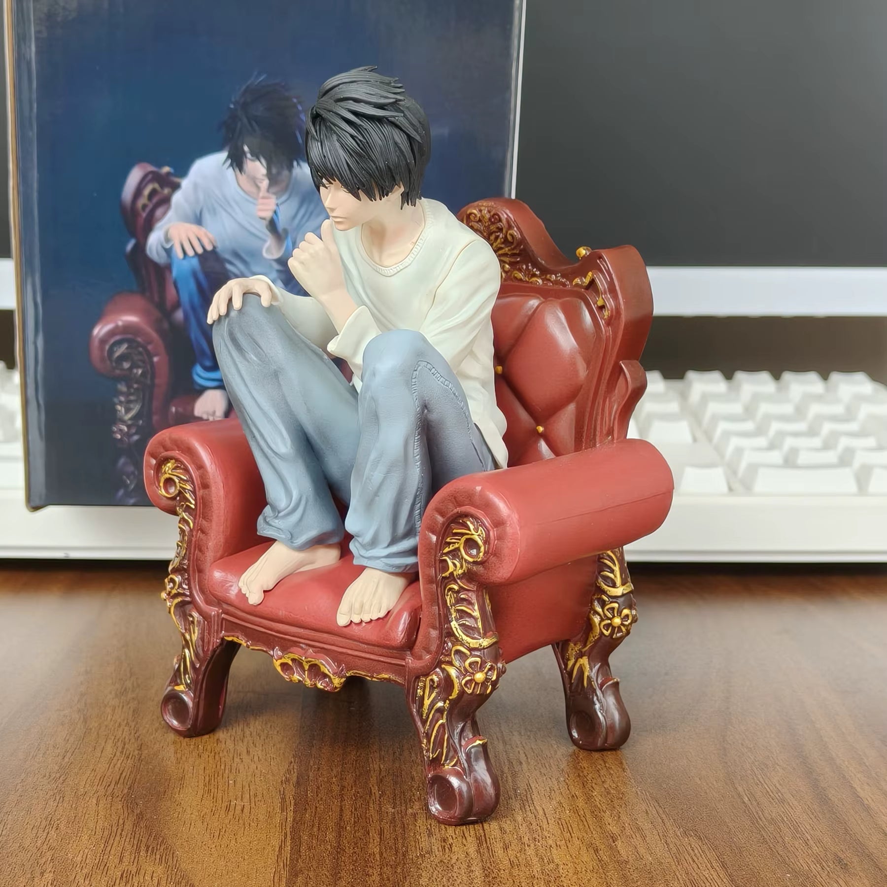 DEATH NOTE L LAWLIET CHAIR EDITION