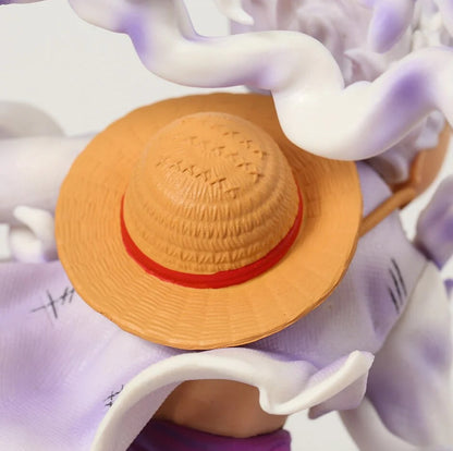One Piece Luffy Gear 5 Sun God Nika Anime Figure